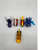 Set of 5 Animal Transformers Toy Cars 