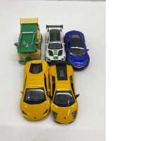 Set of 5 Big beautiful toy car