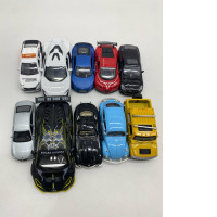 Set of 10 Big and beautiful toy sports car