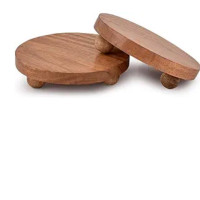 wooden decorative stand