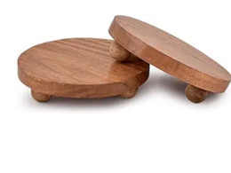 wooden decorative stand