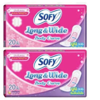 Set of 2   Sofy Long & Wide Body Curve Scented