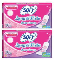 Set of 2   Sofy Long & Wide Body Curve Scented