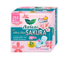 Set of 2 Laurier Super Ultra Slim Sakura 22.5 cm 