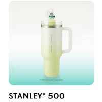 Cold water glass stanley+starbucks 