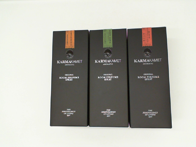 Set of 3 KARMAKAMET AROMATIC ORIGINAL ROOM Set of 3 KARMAKAMET AROMATIC ORIGINAL ROOM