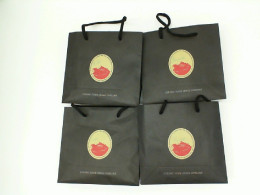 Set of 4 Black paper bag 
