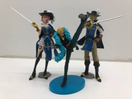 Big SALE! Set of 3 Japanese figures, Musketeers collection