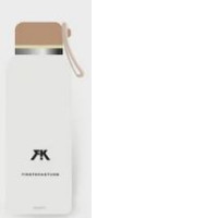 White thermal water bottle FK INSULATED TUMBLER 