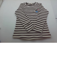 Kid's long sleeve top - Black and white