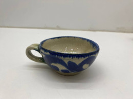 Large Japanese ceramic teacup with handle 