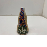 Large tall Japanese ceramic vase