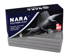 NARA Polymer Clay light grey 250 g
