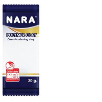 NARA Polymer Clay White 30g 