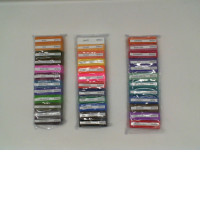 Set of 3 Scientific clay color model 