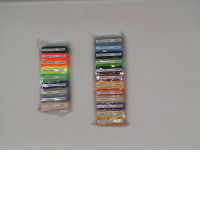 Set of 2 Scientific clay color model