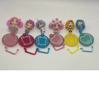 Set of 6 Sailor Moon mini-figures