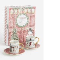 Gift-boxed  Espresso cups & saucers