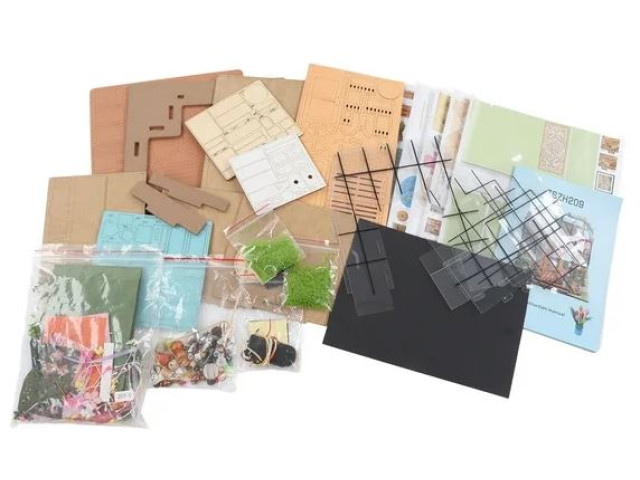 DIY Miniature Dollhouse Kit 1:24 Scale Dollhouse Puzzle Toy for Home Party Entertainment Above 14 Years Old DIY Miniature Dollhouse Kit 1:24 Scale Dollhouse Puzzle Toy for Home Party Entertainment Above 14 Years Old