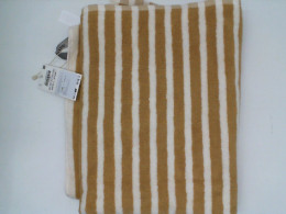 Orange patterned bath towel 
