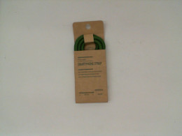 Mobile phone lanyard hanging around the neck