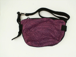 Women's purple shoulder bag