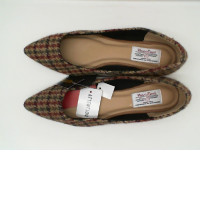 Green plaid women's shoes