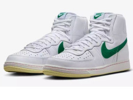  Nike Terminator High White and Malachite (Men's) FV9350-100 