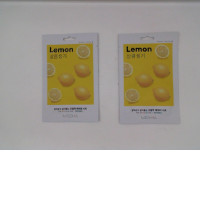 Set of 2 Missha Airt Fit Sheet Mask Lemon Sheet Masks 