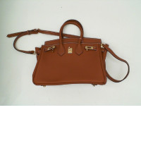 Women's shoulder bag, brick orange Women's shoulder bag, brick orange