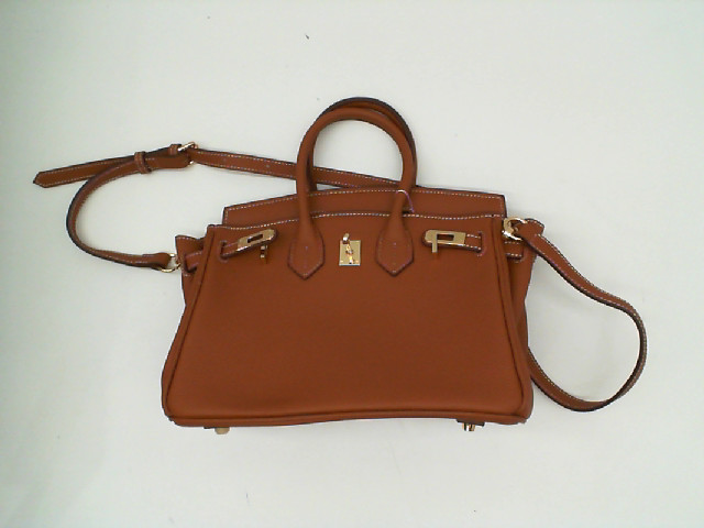 Women's shoulder bag, brick orange Women's shoulder bag, brick orange