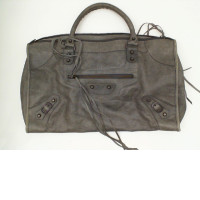 Large dark grey women's handbag Large dark grey women's handbag