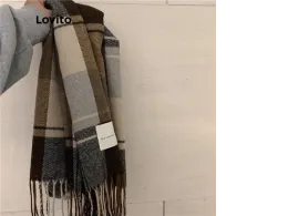 Coco Holzweiler Dipper Check Scarf