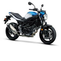 Motorcycle Suzuki SV650A including Caberg Helmet