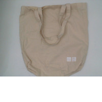 Large white cloth bag Large white cloth bag