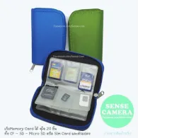 Organizer bag for storing memory cards