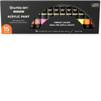Acrylic Paint Set,12ml Tubes - Set of 15