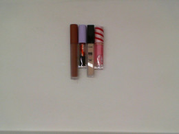 Set of  4 Reddish pink lipstick for women