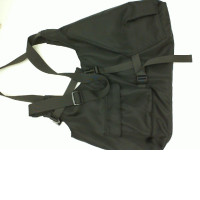 Women's large black shoulder bag 