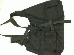 Women's large black shoulder bag 