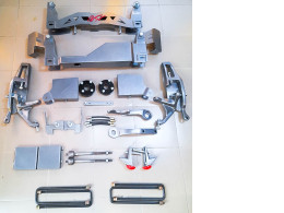 Set of twenty-two car parts, car suspension parts.