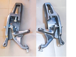 Set of two car parts, car suspension parts.