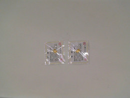 Set of 2 Gold turtle pendant necklace