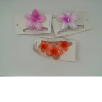 Set of 3  Flower hair clip