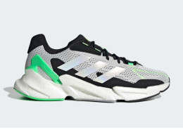 Adidas X9000L4 M  Crystal White / Cloud White / Screaming Green 