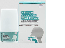 D Throat Spray 0.3% (Mint Flavor) 15 ml 