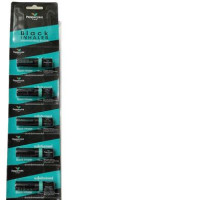 Set of 6 Peppermint Field Black Inhaler 