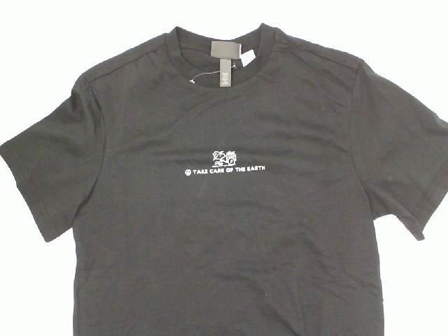 Women's black round neck t-shirt with white pattern Size XS Women's black round neck t-shirt with white pattern Size XS