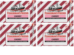 Set of 4 Fisherman’s Friend Cherry  