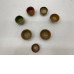 Set of 7 Small Japanese ceramic mug